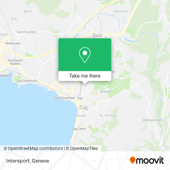 Intersport map