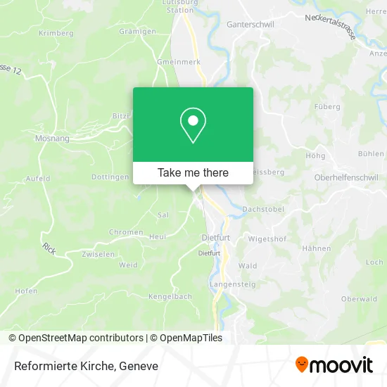 Reformierte Kirche map