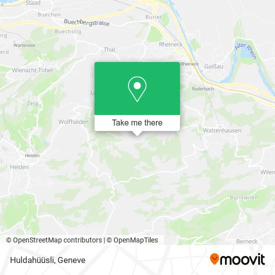 Huldahüüsli map
