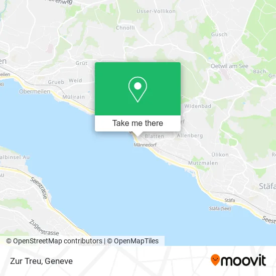 Zur Treu map