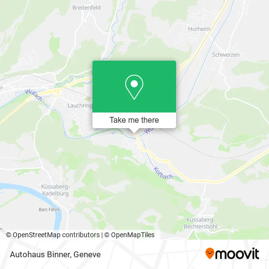 Autohaus Binner map
