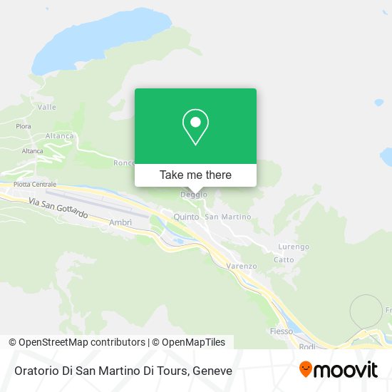 Oratorio Di San Martino Di Tours map