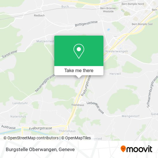 Burgstelle Oberwangen map