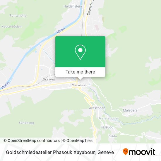 Goldschmiedeatelier Phasouk Xayaboun map