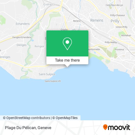 Plage Du Pélican map