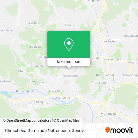 Chrischona Gemeinde Neftenbach map
