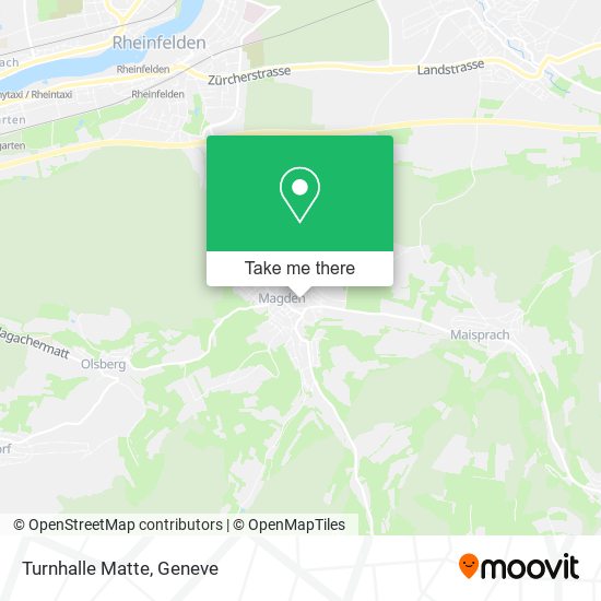 Turnhalle Matte map