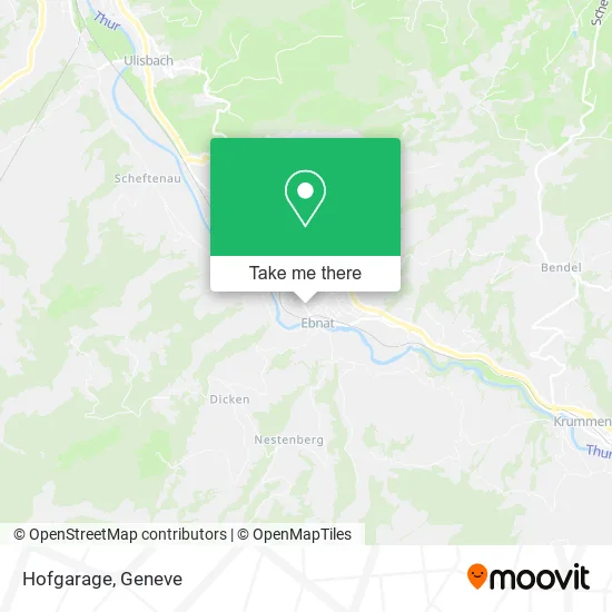 Hofgarage map