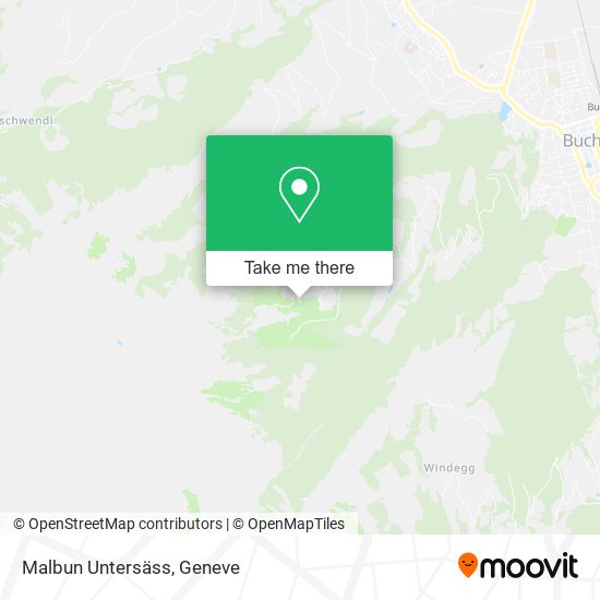 Malbun Untersäss map