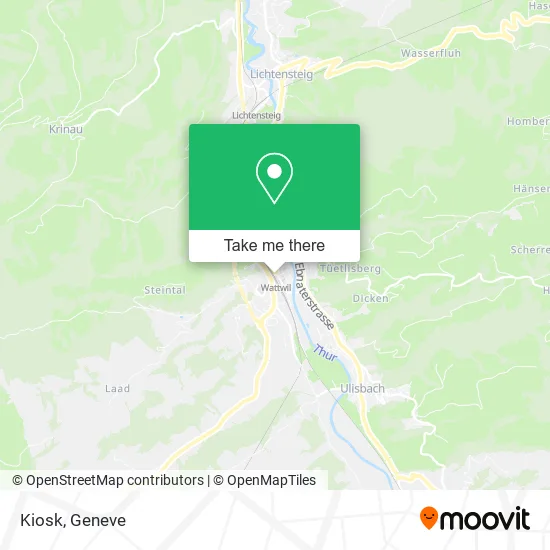 Kiosk map