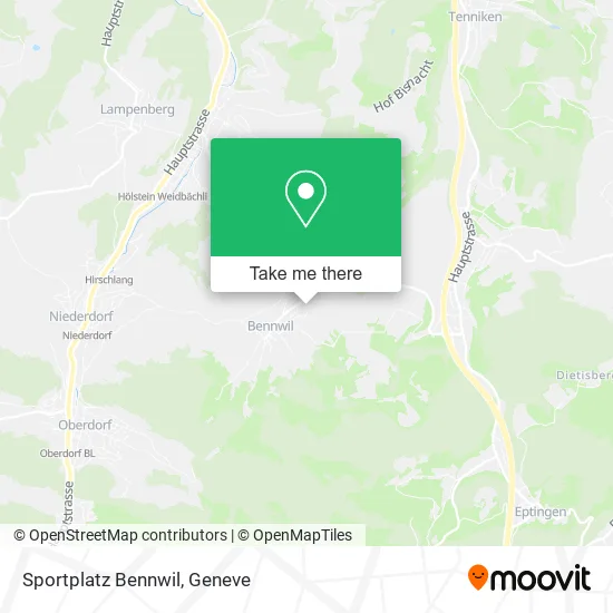 Sportplatz Bennwil map