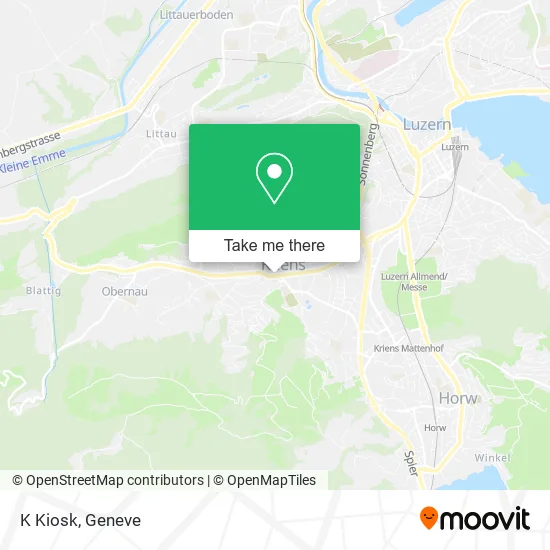 K Kiosk map