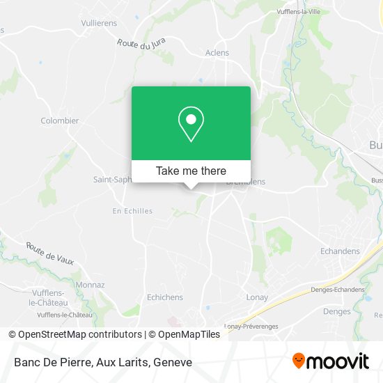 Banc De Pierre, Aux Larits map