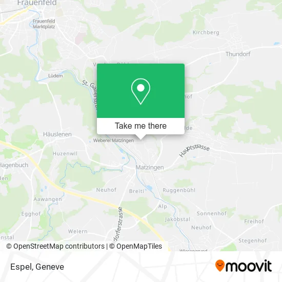 Espel map