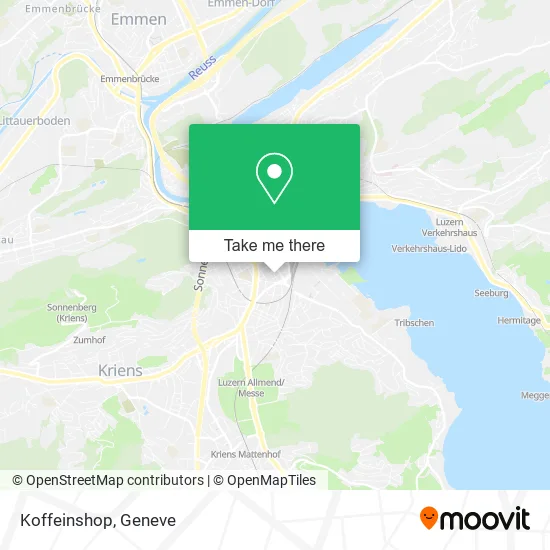 Koffeinshop map