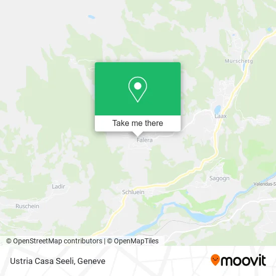 Ustria Casa Seeli map