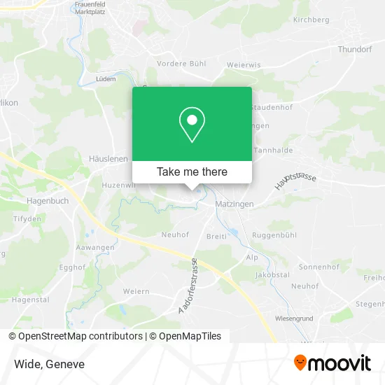 Wide map