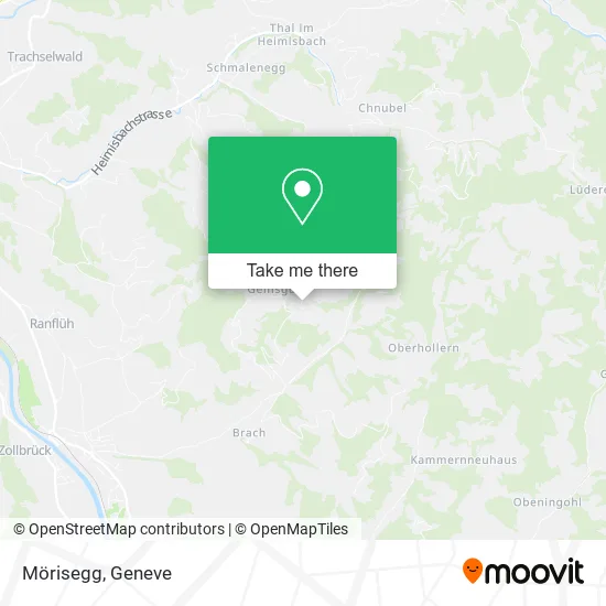 Mörisegg map