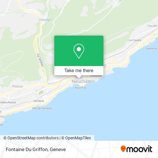 Fontaine Du Griffon map