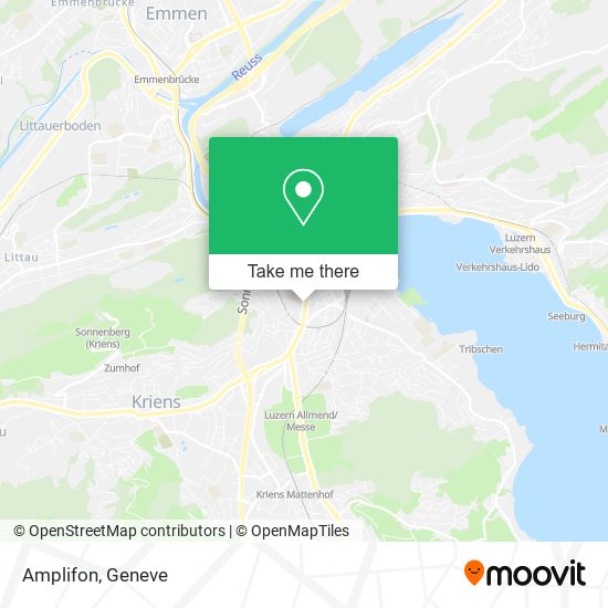 Amplifon map