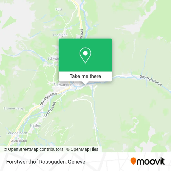 Forstwerkhof Rossgaden map
