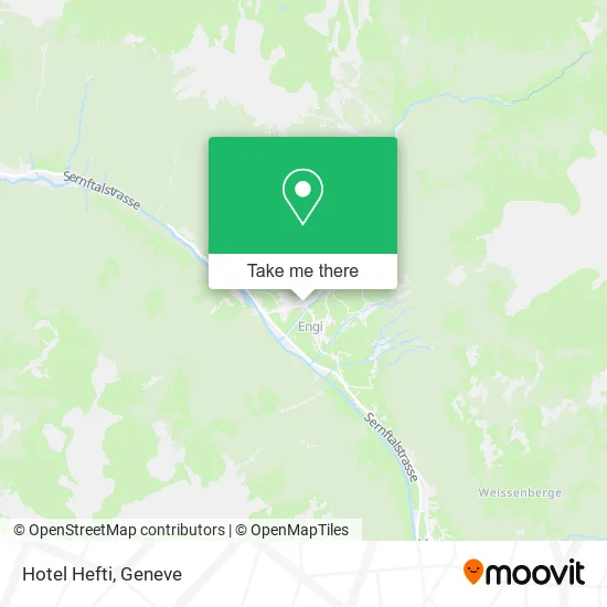 Hotel Hefti map