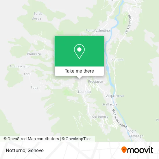 Notturno map