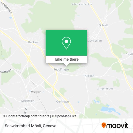 Schwimmbad Mösli map