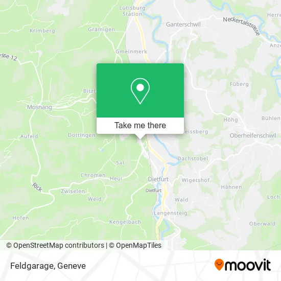 Feldgarage map