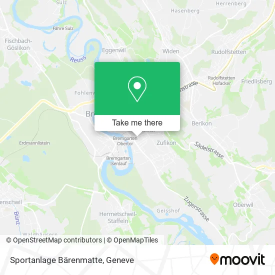 Sportanlage Bärenmatte map