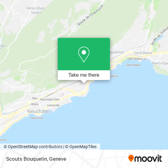Scouts Bouquetin map