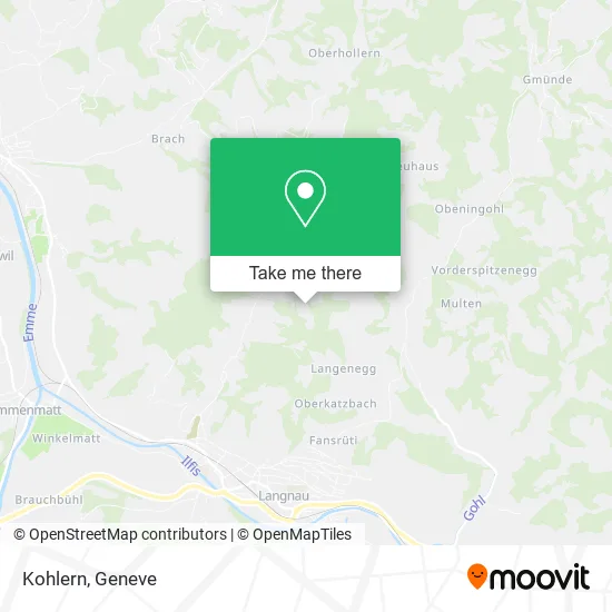 Kohlern map