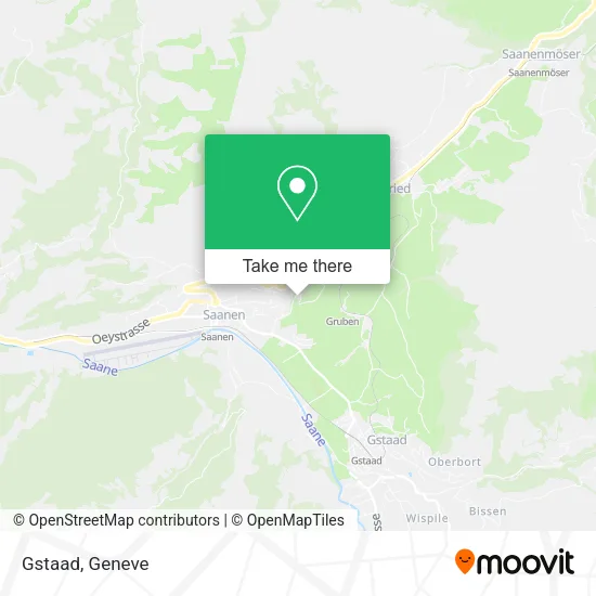 Gstaad map