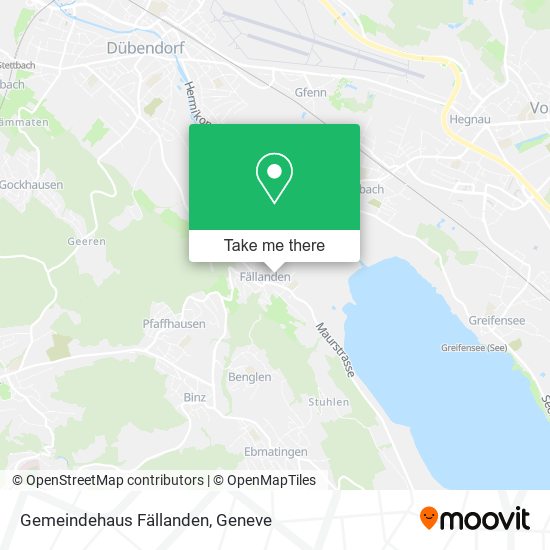 Gemeindehaus Fällanden map