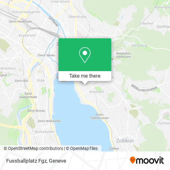 Fussballplatz Fgz map