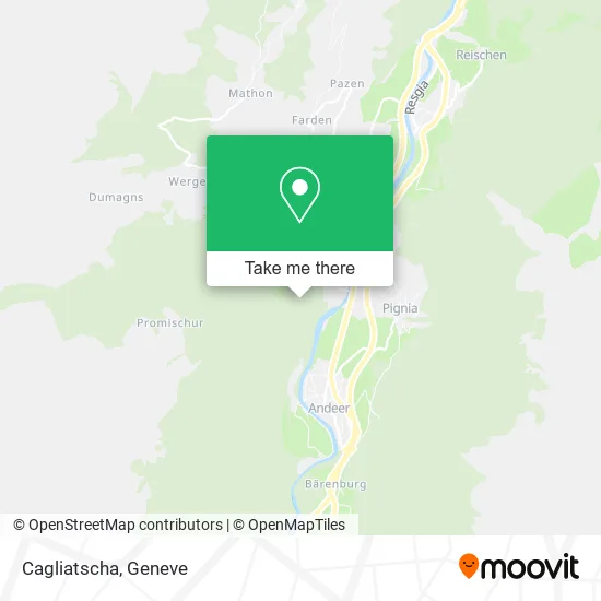 Cagliatscha plan