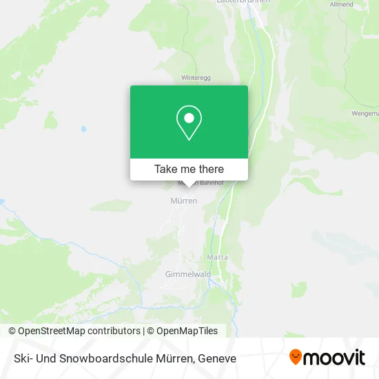Ski- Und Snowboardschule Mürren map