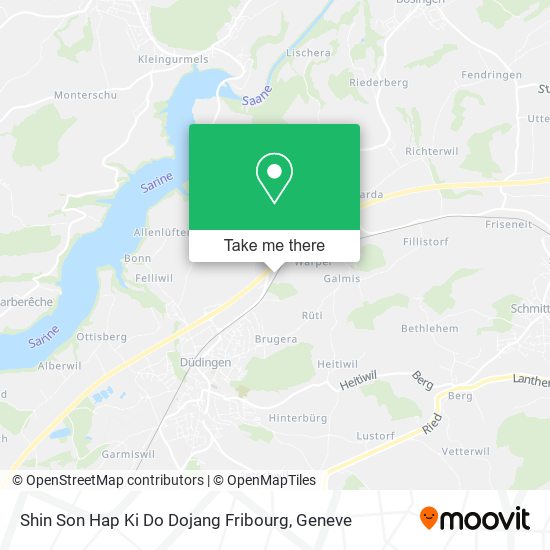 Shin Son Hap Ki Do Dojang Fribourg map