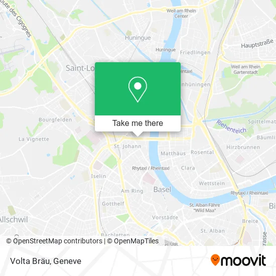 Volta Bräu map