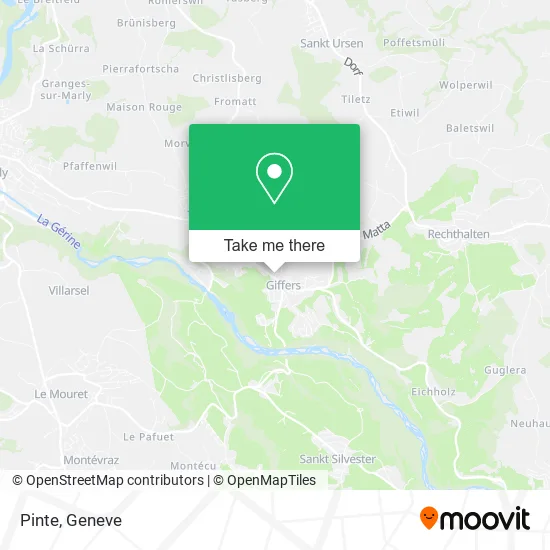 Pinte map