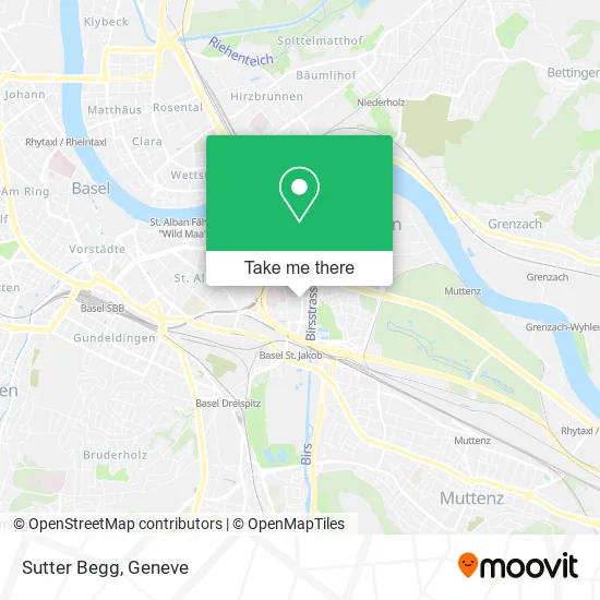 Sutter Begg map