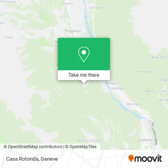 Casa Rotonda map