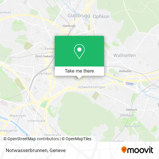 Notwasserbrunnen map