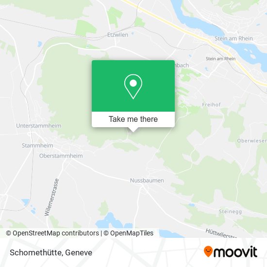 Schomethütte map
