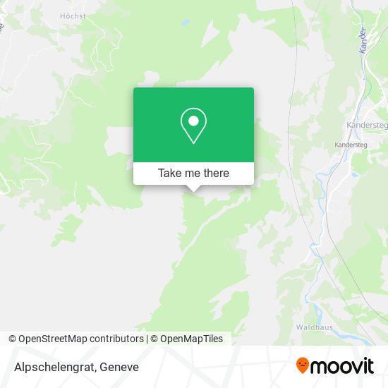 Alpschelengrat Karte