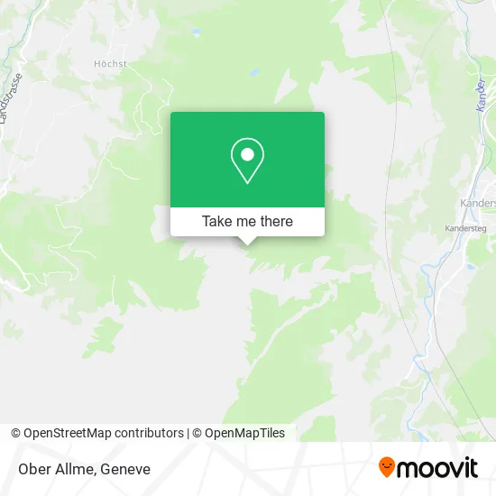 Ober Allme map