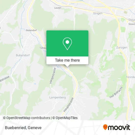Buebenried map