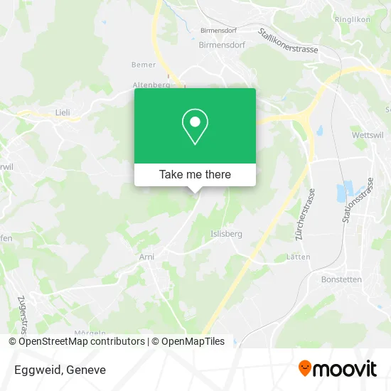 Eggweid map