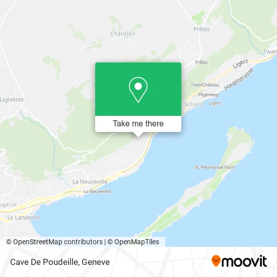 Cave De Poudeille map