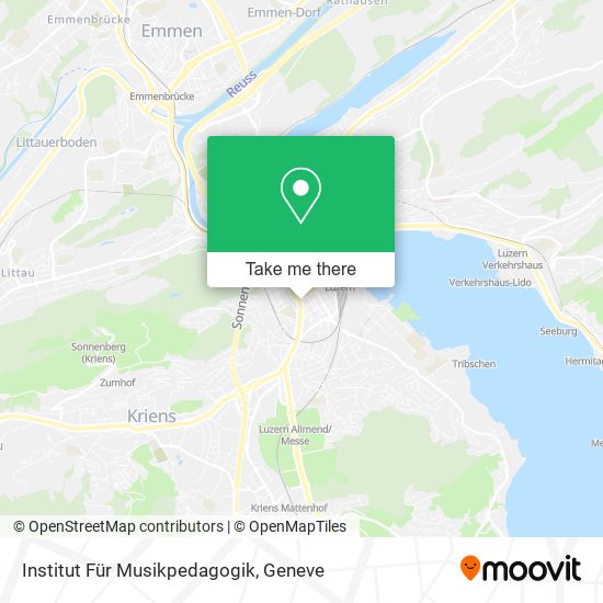 Institut Für Musikpedagogik map